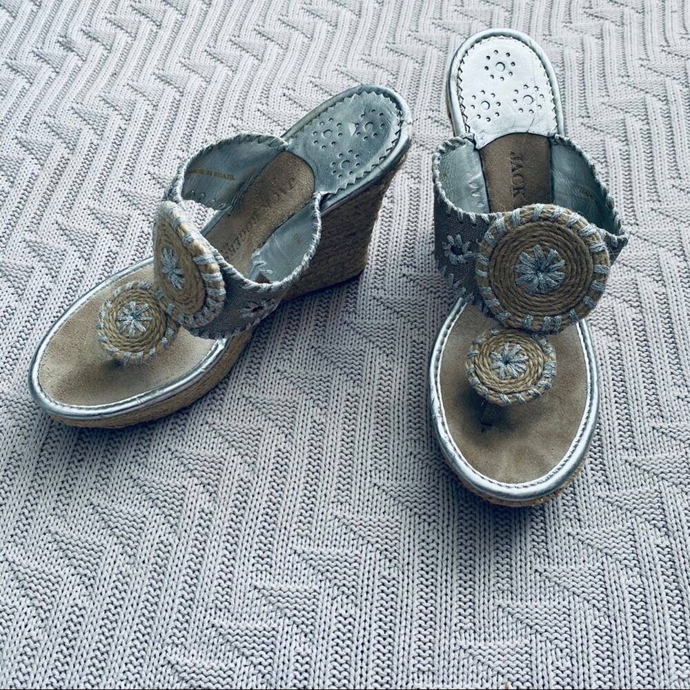 Jack Rogers Mallorca espadrille wedges
